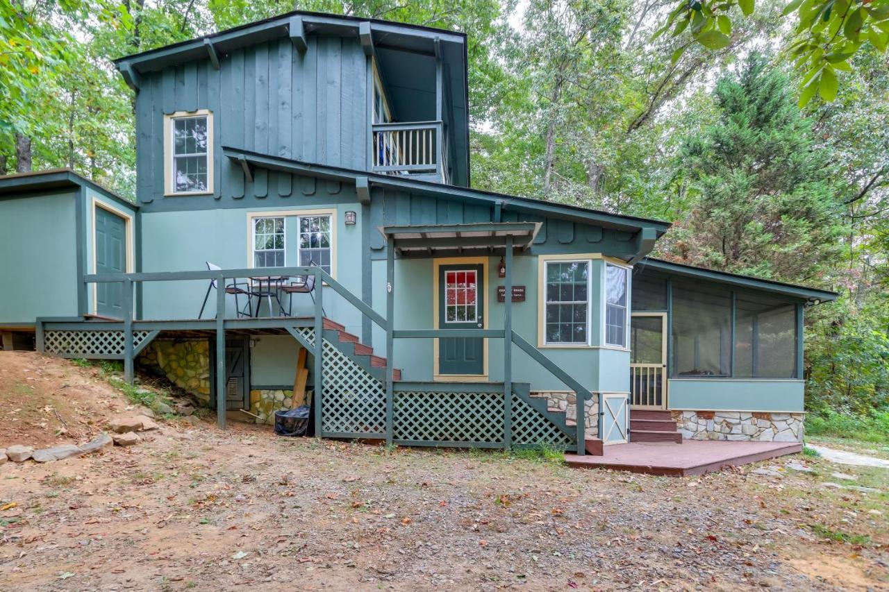 Mountaintop Ellijay Cabin With Private Hot Tub Εξωτερικό φωτογραφία