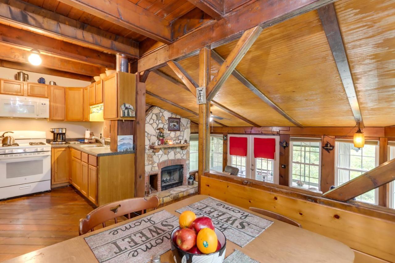 Mountaintop Ellijay Cabin With Private Hot Tub Εξωτερικό φωτογραφία